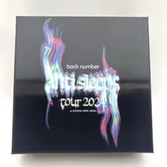 back number anti sleeps tour 初回盤Blu-ray