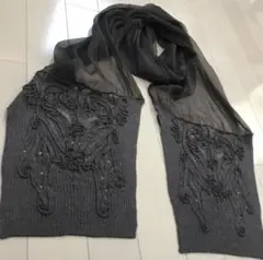 Jean Paul Gaultier アンゴラ混 ストール マフラー グレー 楽天市場】グッチ ストール GUCCI マフラー GG柄 ユニセックス