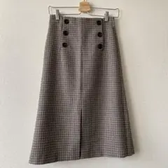 ESTNATION チェックスカート 36サイズ