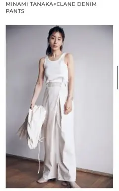 MINAMI TANAKA×CLANE DENIM PANTS MINAMI TANAKA×CLANE DENIM PANTS（MINAMI TANAKA×CLANE DENIM
