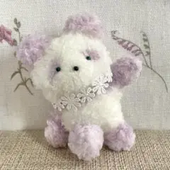 ふわふわ紫パンダ