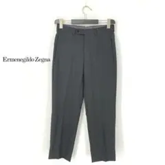 A9408/美品 春夏 Ermenegildo Zegna ゼニア ウール 無地