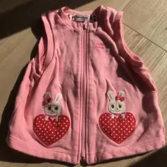 ミキハウス　ベスト　90サイズ