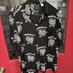 H&M andモーターヘッド 半袖シャツ M 黒