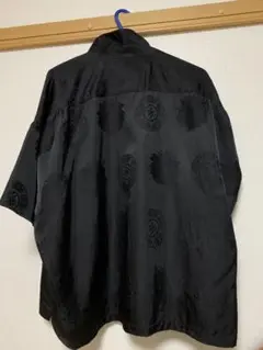 DELUXE × Evisen ブラック 半袖シャツ L