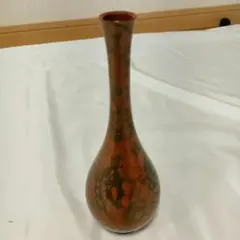 【希少】　古銅　銅製　鉄龍巻　龍巻花瓶　雄峰造　花入　高岡銅器　金工美術 希少】 古銅 銅製 鉄龍巻 龍巻花瓶 雄峰造 花入 高岡銅器