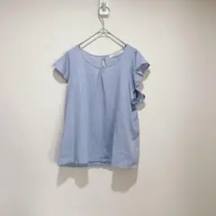 【Lugnoncure】ノースリーブトップス　ストライプ　Mサイズ