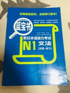 新日本語能力試験N1文法 詳解+練習 全新訂版 蓝宝书