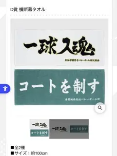 ハイキュー一番くじ D賞