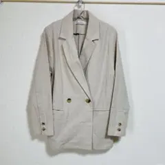 【美品】frames RAY CASSIN コットンリネン テーラードジャケット