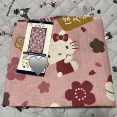 ハローキティ のれん 和風 総柄