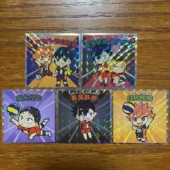 ハイキュー‼︎ ビックリマンチョコ　5枚セット