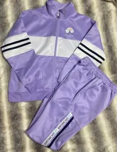 coolbeans sports ジャージ　セットアップ　150 紫　パープル