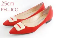 ペリーコ PELLICO フラットシューズ 25cm パンプス
