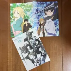 ソードアート・オンライン公開記念 描き下ろし台紙 クリアファイル