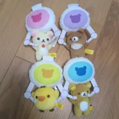 リラックマ クレーンにぶらさがりぶるぶるぬいぐるみ