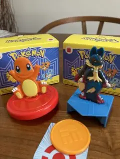 マクドナルド　ハッピーセット　ポケモン　ヒトカゲ　メガルカリオ　2個セット