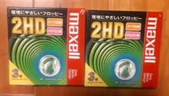 【新品・未開封】フロッピーディスク 2HD 6枚 maxell