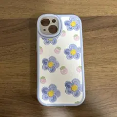 訳あり　iPhone14 iPhoneケース　フラワー　いちご　ソフトタイプ