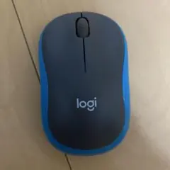 Logi ワイヤレスマウス ブルー　M185