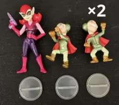 TOMY 宇宙大作戦 チョコベーダー 宇宙デビルガール チェンニーナの2人組