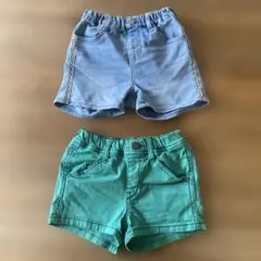 ショートパンツ・2着セット110cm~
