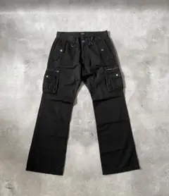 00s burberry cargo pants マルチポケットY2K