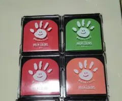 PALM COLORS 手形・足形スタンプ 4個セット