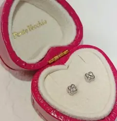 ポンテヴェキオ ダイヤモンド ピアス K18