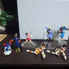 カプコンファイティングジャム等　美少女フィギュア 7体セット