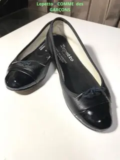 コラボ限定　コムデギャルソン✖️レペット、フラットシューズ。