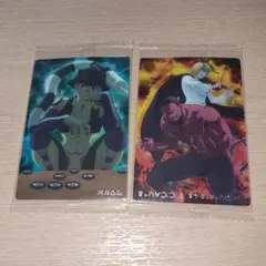 HUNTER×HUNTER　カード(メルエム＆シャウアプフ＆モントゥトゥユピー)
