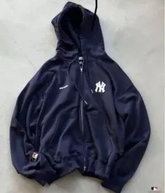 Perushu × MLB ダブルジップフーディ