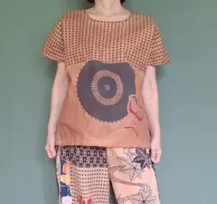 手ぬぐいリメイク　プルオーバー