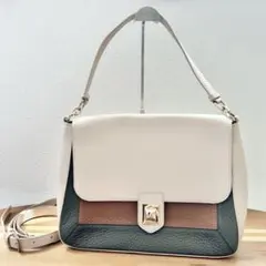 FRULA フルラ⭐️バッグ レザー バイカラー ジョアン joann ショルダー