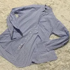 【美品】dunhill ダンヒル　ボタンダウン　長袖シャツ　　　　　綿100%