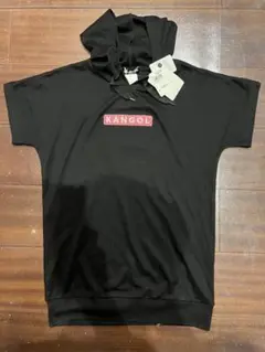 新品未使用　カンゴール　フード付き　Tシャツ　150センチ　ブラック