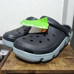 Crocs クロッグサンダル ブラック/ライトグレー