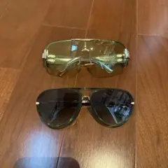 サングラス　グリーン　2個セット