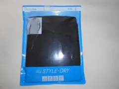 GU ブラック VネックTシャツ L