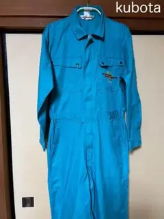 長袖クボタ kubota 作業着 つなぎ　LかLL　中古