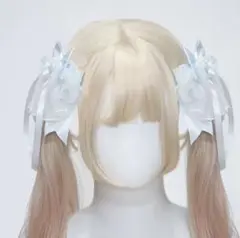 ヘアクリップ　ゴスロリ　ゴシック　韓国　天使　ゆめかわ　地雷　　ヘアピン