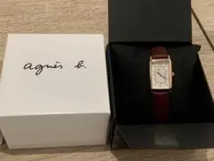 agnes b. FCSK915 アニエスベー腕時計 ボルドー
