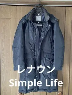 ダウンコ－ト Simple Life メンズ　ベンチコ－ト