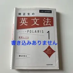 大学入試問題集 関正生の英文法ポラリス 1 標準レベル