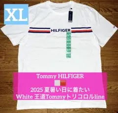 夏に欲しい厚めで白‼️トミーヒルフィガーTommy HILFIGER XL T