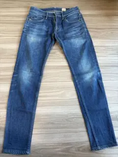 YANUK VINCENTスリムフィット ダークブルーデニム