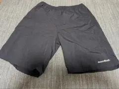mont-bell モンベル　キッズハーフパンツ 150 黒