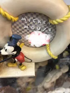 ミッキーマウス 写真立て　昭和レトロ