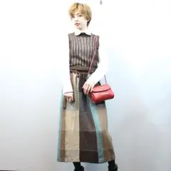 HERMES エルメスノースリーブニットベスト